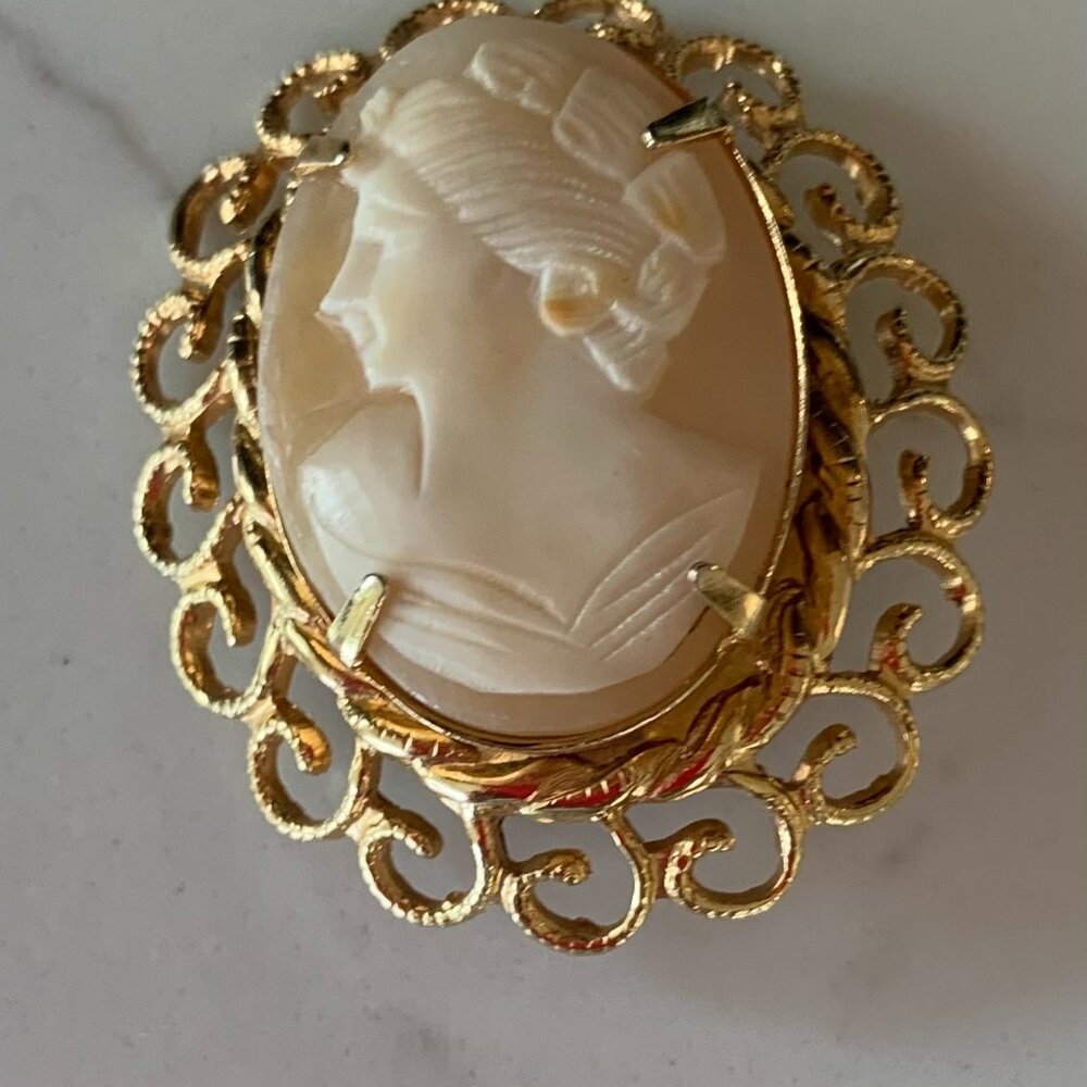 Fashion Cameo Pin